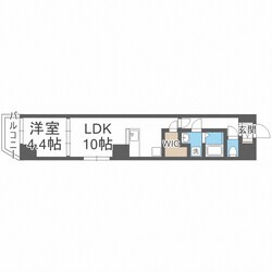 C.COLOR南新町の物件間取画像